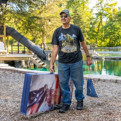 Amish Made Poly Outdoor Corn Hole Game Sets